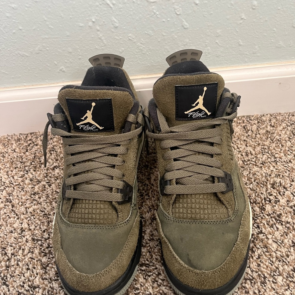 Jordan 4 Green boys shoes